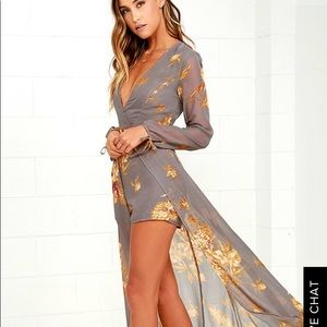 Lulus Floral Print Romper